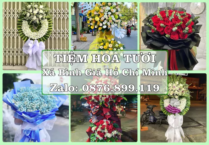 Shop hoa tươi tại Xã Bình Giã Hồ Chí Minh – Từ bó hoa tặng đến giỏ trái cây biếu · ảnh 1
