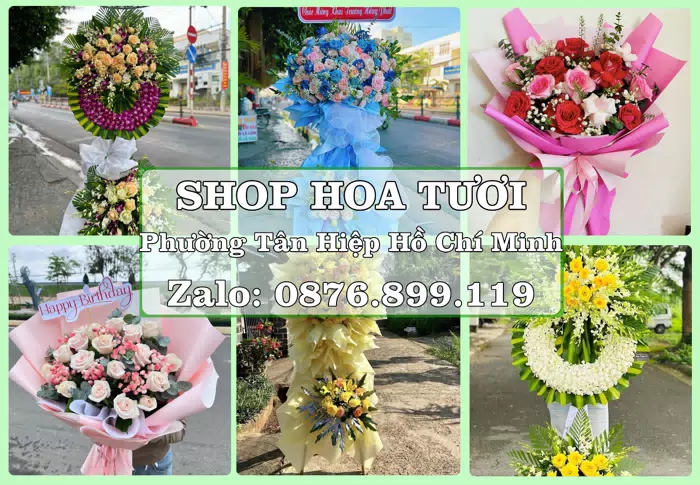 Shop hoa tươi tại Phường Tân Hiệp Hồ Chí Minh – Chọn hoa, chọn giỏ quà thật chu đáo · ảnh 1