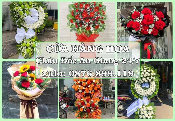 Shop hoa tươi tại Châu Đốc An Giang 24/7 – Hoa chúc mừng, quà biếu theo nhu cầu · ảnh 1