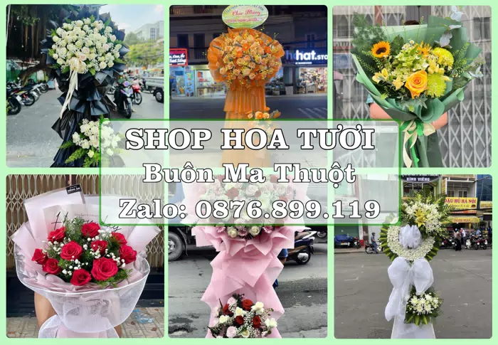 Shop hoa tươi tại Buôn Ma Thuột – Hoa chúc mừng, quà biếu theo nhu cầu · ảnh 1