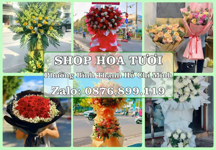 Shop hoa tươi tại Phường Bình Thạnh Hồ Chí Minh – Từ bó hoa tặng đến giỏ trái cây biếu · ảnh 1