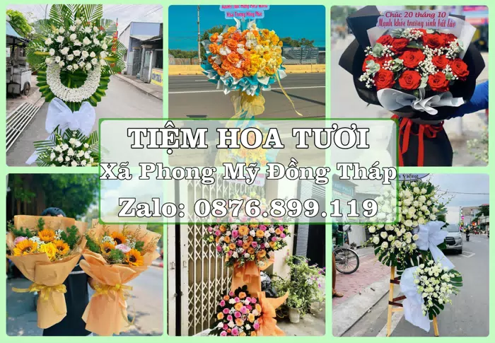 Shop hoa tươi tại Xã Phong Mỹ Đồng Tháp – Chuẩn bị hoa và quà cho dịp sắp tới · ảnh 1