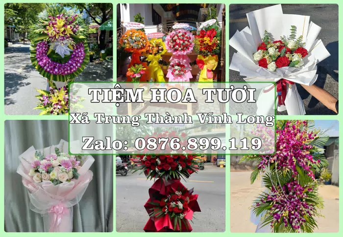Shop hoa tươi tại Xã Trung Thành Vĩnh Long – Gửi lời quan tâm bằng hoa và trái cây · ảnh 1