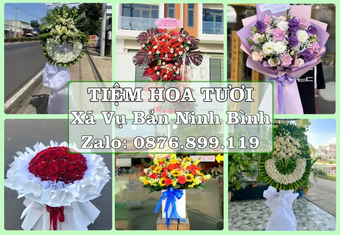 Shop hoa tươi tại Xã Vụ Bản Ninh Bình – Chọn hoa, chọn giỏ quà thật chu đáo · ảnh 1