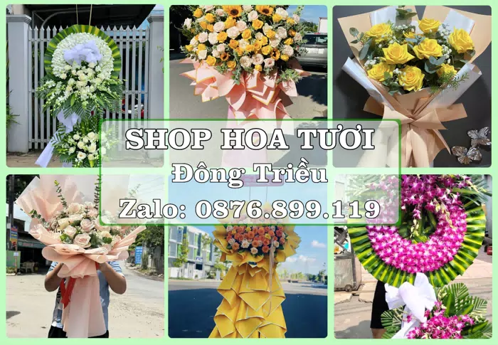 Shop hoa tươi tại Đông Triều – Từ bó hoa tặng đến giỏ trái cây biếu · ảnh 1