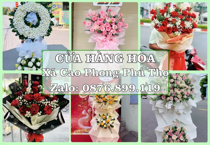 Shop hoa tươi tại Xã Cao Phong Phú Thọ – Gửi lời quan tâm bằng hoa và trái cây · ảnh 1