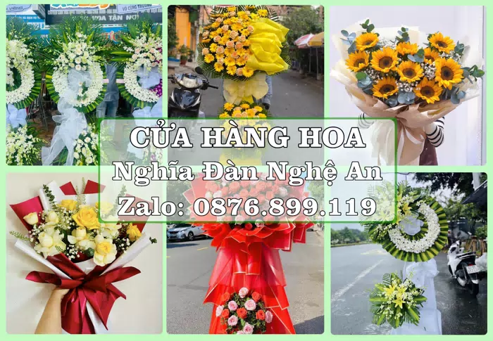Shop hoa tươi tại Nghĩa Đàn Nghệ An – Chọn hoa, chọn giỏ quà thật chu đáo · ảnh 1