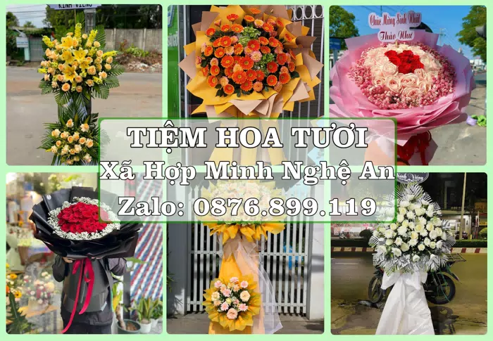 Shop hoa tươi tại Xã Hợp Minh Nghệ An – Một món quà vừa ý cho ngày đáng nhớ · ảnh 1