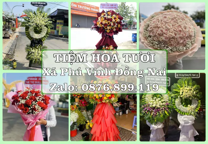 Shop hoa tươi tại Xã Phú Vinh Đồng Nai – Từ bó hoa tặng đến giỏ trái cây biếu · ảnh 1