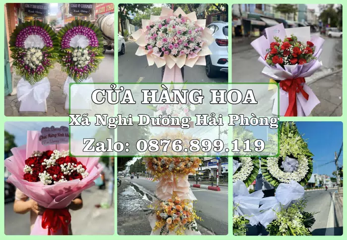 Shop hoa tươi tại Xã Nghi Dương Hải Phòng – Tư vấn hoa và trái cây theo ngân sách · ảnh 1