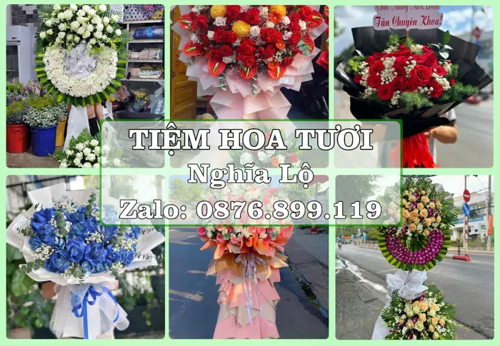 Shop hoa tươi tại Nghĩa Lộ – Từ bó hoa tặng đến giỏ trái cây biếu · ảnh 1