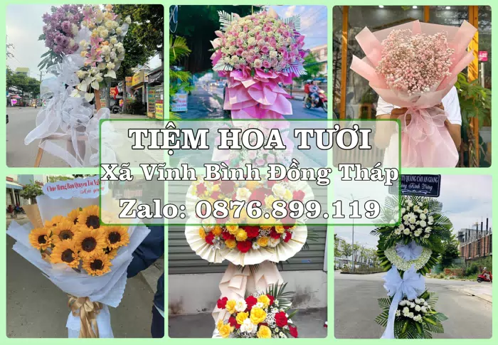 Shop hoa tươi tại Xã Vĩnh Bình Đồng Tháp – Từ bó hoa tặng đến giỏ trái cây biếu · ảnh 1