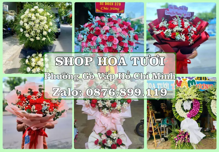 Shop hoa tươi tại Phường Gò Vấp Hồ Chí Minh – Hoa chúc mừng, quà biếu theo nhu cầu · ảnh 1