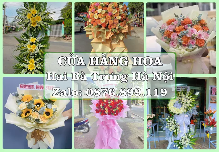 Shop hoa tươi tại Hai Bà Trưng Hà Nội – Hoa chúc mừng, quà biếu theo nhu cầu · ảnh 1