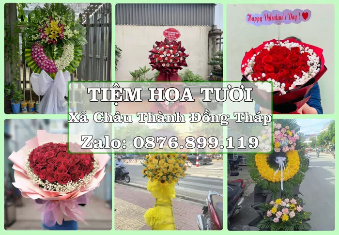 Shop hoa tươi tại Xã Châu Thành Đồng Tháp – Từ bó hoa tặng đến giỏ trái cây biếu · ảnh 1