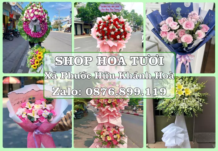 Shop hoa tươi tại Xã Phước Hữu Khánh Hoà – Gửi lời quan tâm bằng hoa và trái cây · ảnh 1