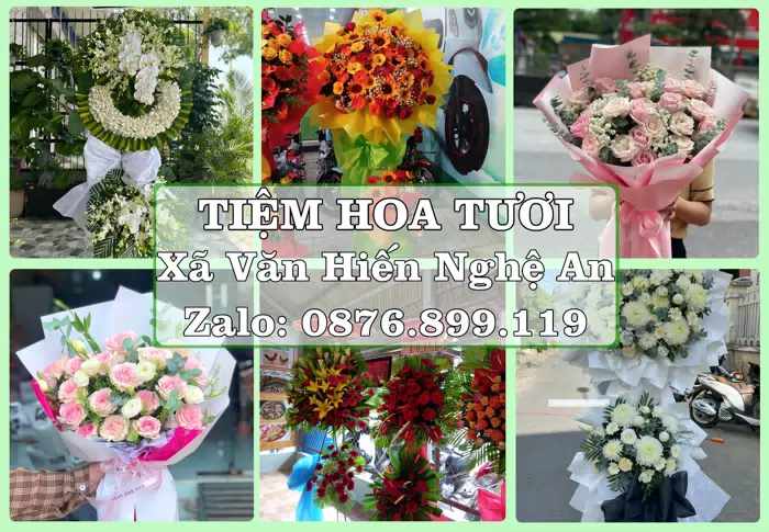 Shop hoa tươi tại Xã Văn Hiến Nghệ An – Từ bó hoa tặng đến giỏ trái cây biếu · ảnh 1