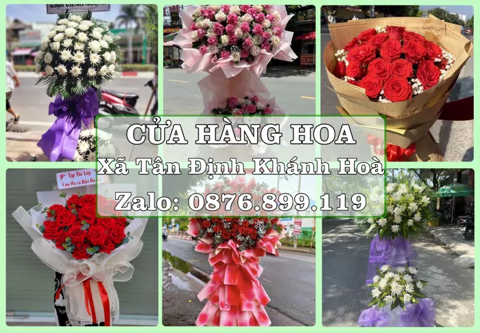 Shop hoa tươi tại Xã Tân Định Khánh Hoà – Gửi lời quan tâm bằng hoa và trái cây · ảnh 1
