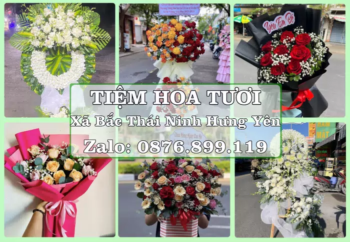 Shop hoa tươi tại Xã Bắc Thái Ninh Hưng Yên – Gửi lời quan tâm bằng hoa và trái cây · ảnh 1