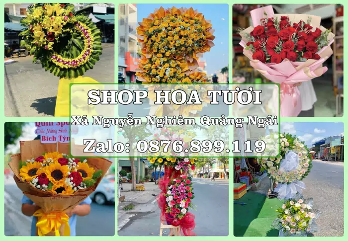 Shop hoa tươi tại Xã Nguyễn Nghiêm Quảng Ngãi – Gửi lời quan tâm bằng hoa và trái cây · ảnh 1