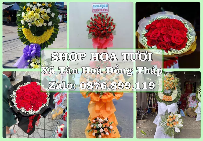 Shop hoa tươi tại Xã Tân Hoà Đồng Tháp – Một món quà vừa ý cho ngày đáng nhớ · ảnh 1