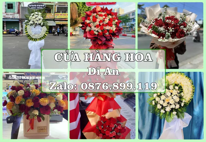 Shop hoa tươi tại Dĩ An – Hoa chúc mừng, quà biếu theo nhu cầu · ảnh 1