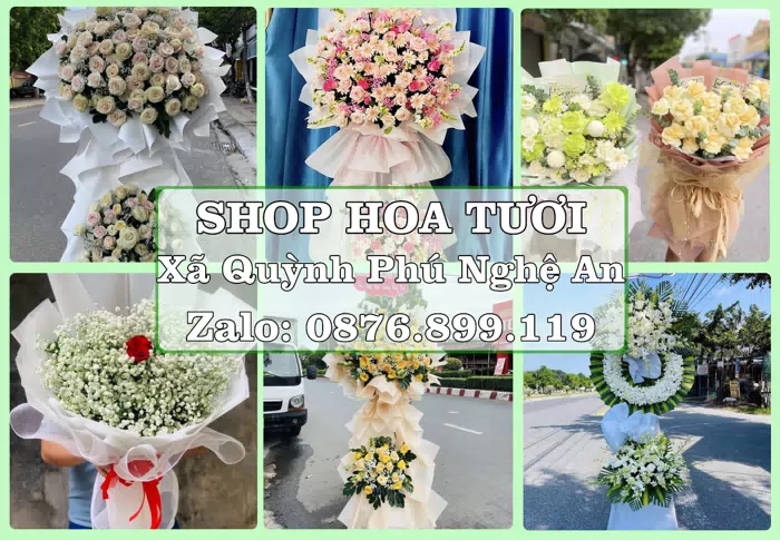 Shop hoa tươi tại Xã Quỳnh Phú Nghệ An – Chọn hoa, chọn giỏ quà thật chu đáo · ảnh 1