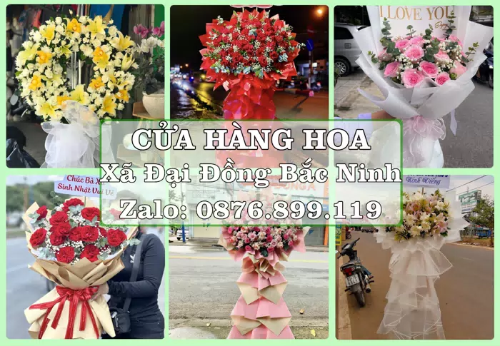 Shop hoa tươi tại Xã Đại Đồng Bắc Ninh – Hoa chúc mừng, quà biếu theo nhu cầu · ảnh 1