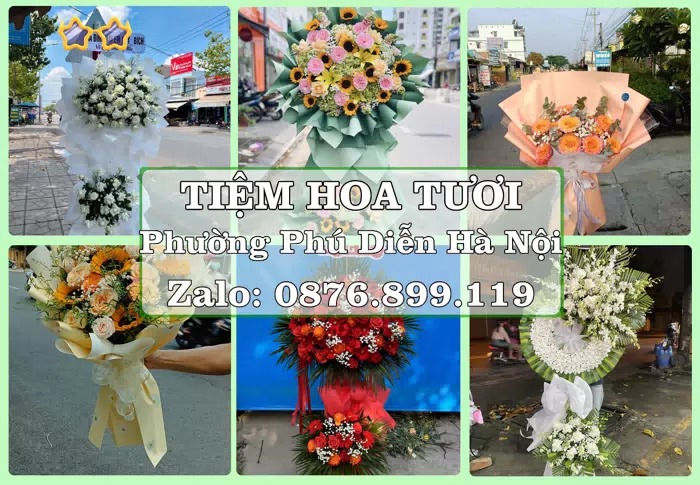 Shop hoa tươi tại Phường Phú Diễn Hà Nội – Hoa chúc mừng, quà biếu theo nhu cầu · ảnh 1