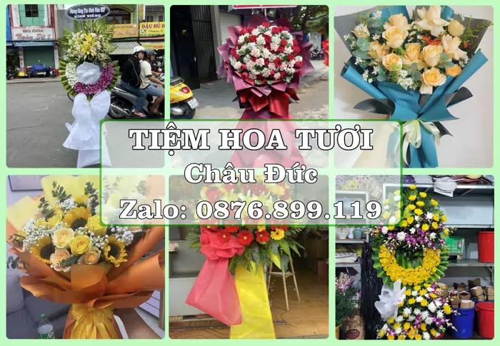 Shop hoa tươi tại Châu Đức – Gửi lời quan tâm bằng hoa và trái cây · ảnh 1
