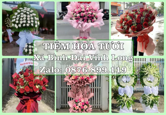 Shop hoa tươi tại Xã Bình Đại Vĩnh Long – Từ bó hoa tặng đến giỏ trái cây biếu · ảnh 1