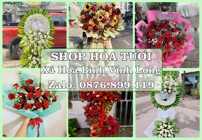 Shop hoa tươi tại Xã Hoà Bình Vĩnh Long – Tư vấn hoa và trái cây theo ngân sách · ảnh 1