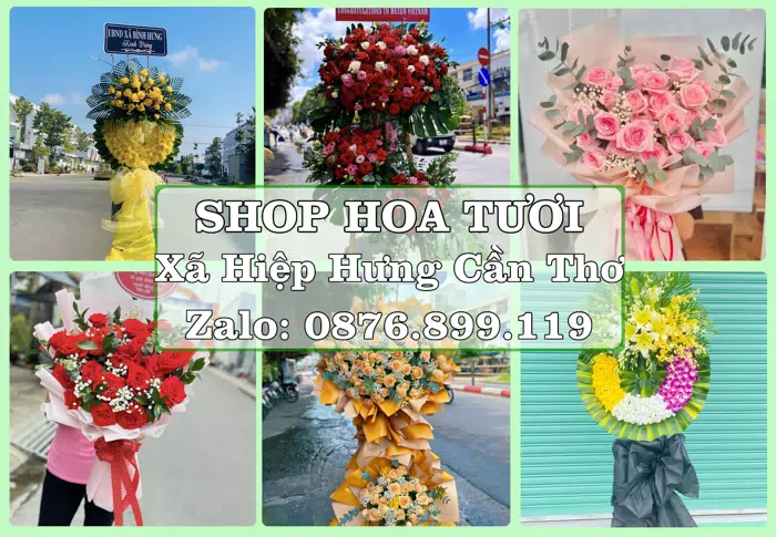 Shop hoa tươi tại Xã Hiệp Hưng Cần Thơ – Gửi lời quan tâm bằng hoa và trái cây · ảnh 1