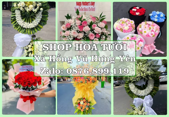 Shop hoa tươi tại Xã Hồng Vũ Hưng Yên – Từ bó hoa tặng đến giỏ trái cây biếu · ảnh 1