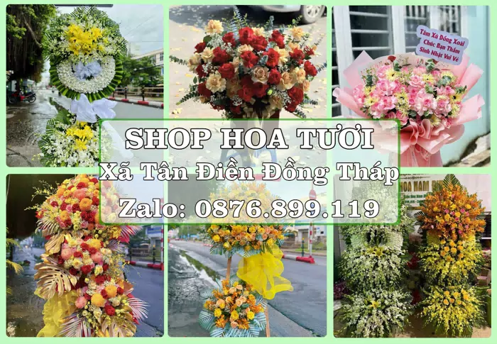 Shop hoa tươi tại Xã Tân Điền Đồng Tháp – Một món quà vừa ý cho ngày đáng nhớ · ảnh 1