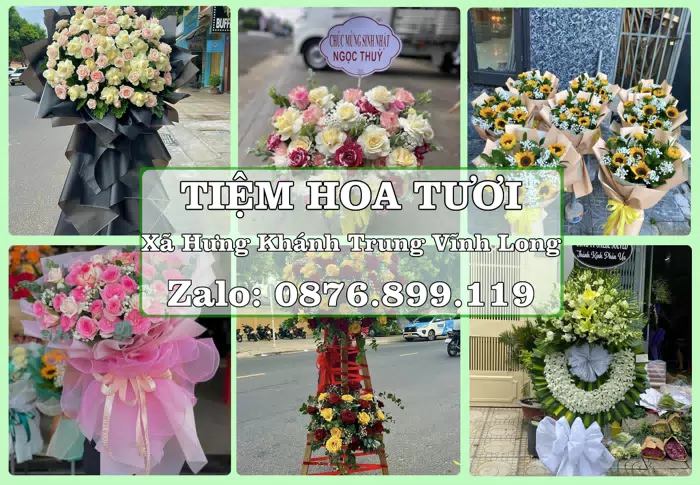 Shop hoa tươi tại Xã Hưng Khánh Trung Vĩnh Long – Tư vấn hoa và trái cây theo ngân sách · ảnh 1