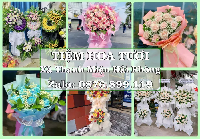 Shop hoa tươi tại Xã Thanh Miện Hải Phòng – Tư vấn hoa và trái cây theo ngân sách · ảnh 1