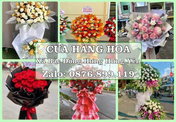 Shop hoa tươi tại Xã Bắc Đông Hưng Hưng Yên – Gửi lời quan tâm bằng hoa và trái cây · ảnh 1