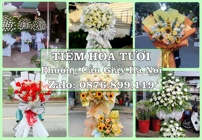 Shop hoa tươi tại Phường Cầu Giấy Hà Nội – Chọn hoa, chọn giỏ quà thật chu đáo · ảnh 1