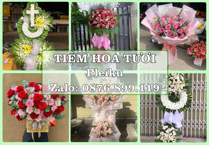 Shop hoa tươi tại Pleiku – Từ bó hoa tặng đến giỏ trái cây biếu · ảnh 1