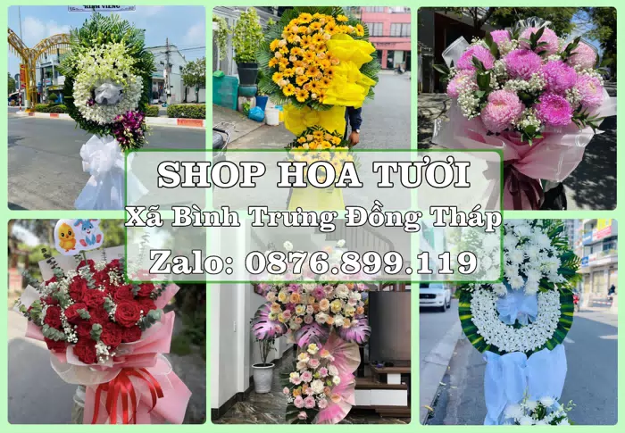 Shop hoa tươi tại Xã Bình Trưng Đồng Tháp – Hoa chúc mừng, quà biếu theo nhu cầu · ảnh 1