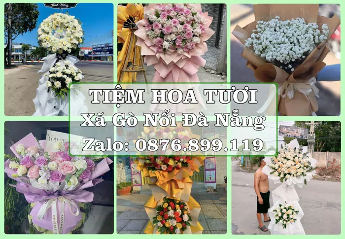 Shop hoa tươi tại Xã Gò Nổi Đà Nẵng – Từ bó hoa tặng đến giỏ trái cây biếu · ảnh 1