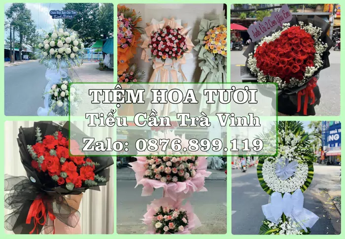 Shop hoa tươi tại Tiểu Cần Trà Vinh – Tư vấn hoa và trái cây theo ngân sách · ảnh 1