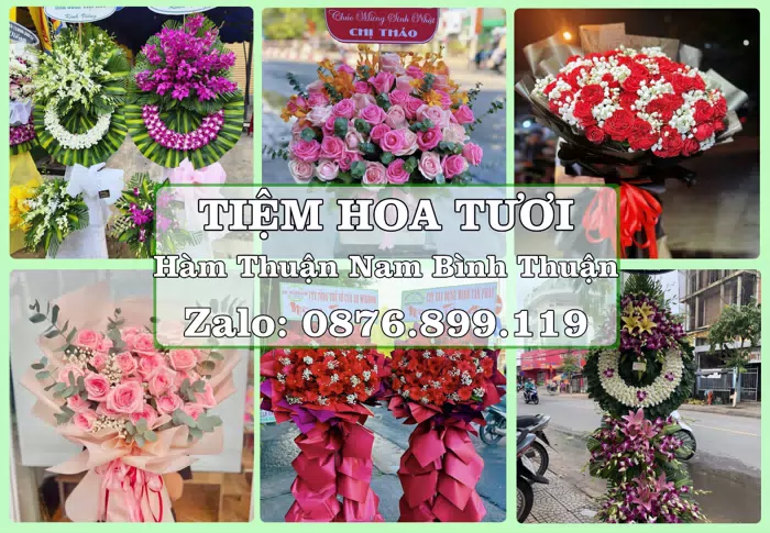 Shop hoa tươi tại Hàm Thuận Nam Bình Thuận – Chọn hoa, chọn giỏ quà thật chu đáo · ảnh 1