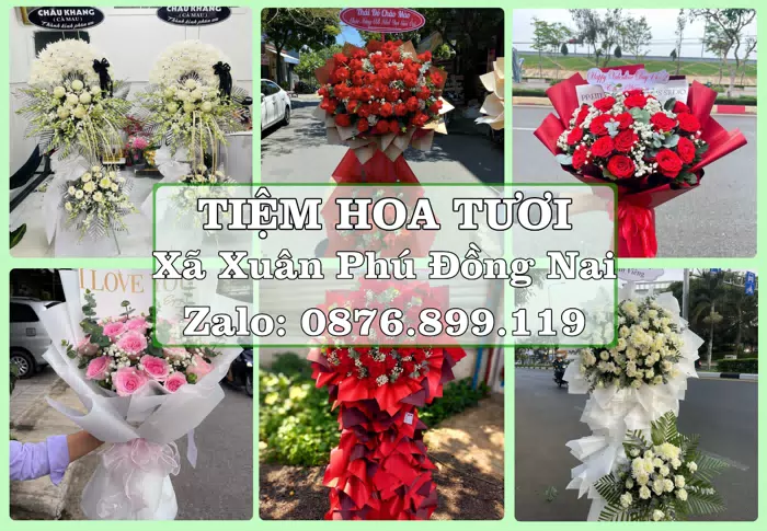 Shop hoa tươi tại Xã Xuân Phú Đồng Nai – Từ bó hoa tặng đến giỏ trái cây biếu · ảnh 1