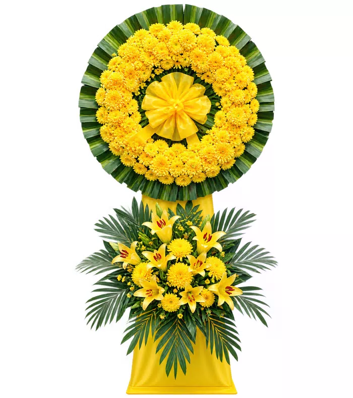 Nghĩa Ân – kệ hoa phân ưu vàng · 1331