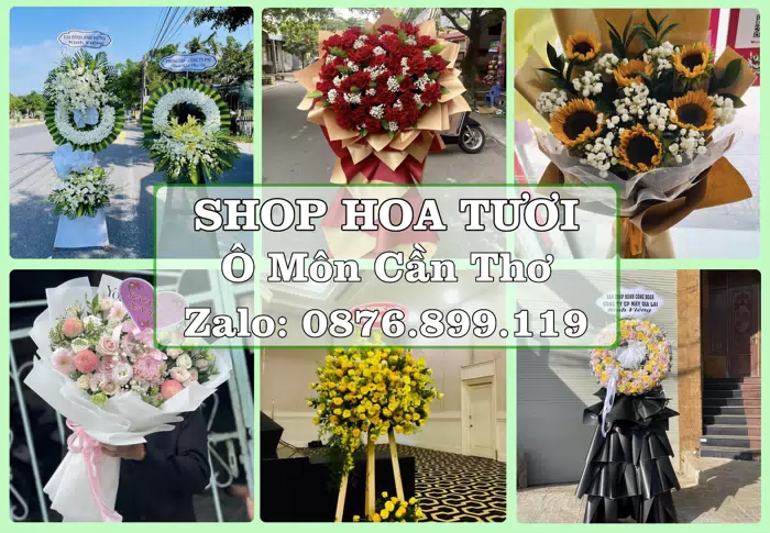 Shop hoa tươi tại Ô Môn Cần Thơ – Hoa chúc mừng, quà biếu theo nhu cầu · ảnh 1