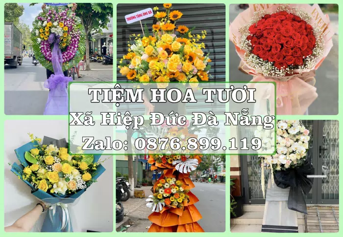 Shop hoa tươi tại Xã Hiệp Đức Đà Nẵng – Hoa chúc mừng, quà biếu theo nhu cầu · ảnh 1