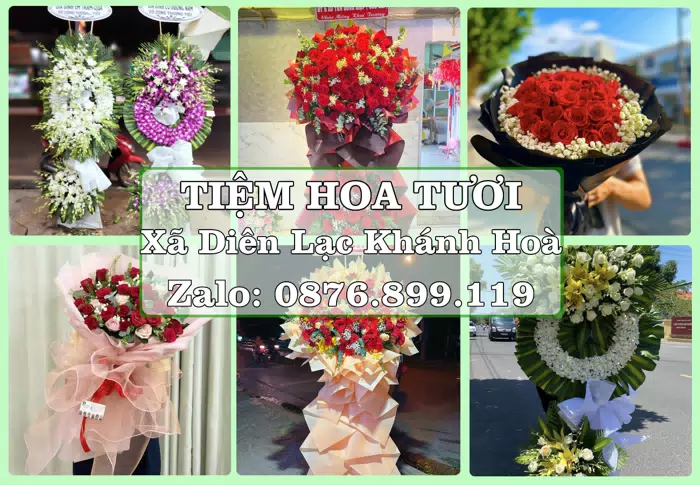 Shop hoa tươi tại Xã Diên Lạc Khánh Hoà – Gửi lời quan tâm bằng hoa và trái cây · ảnh 1
