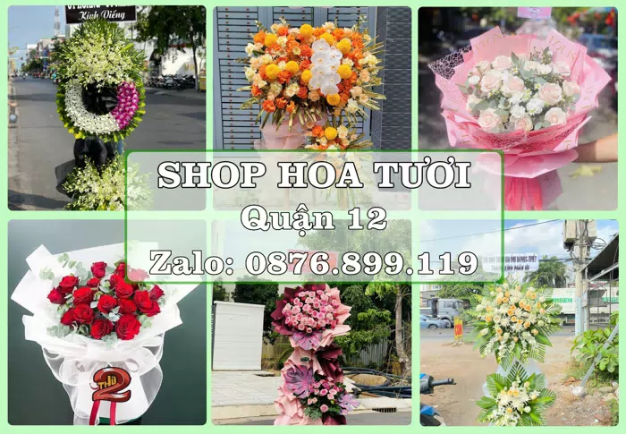 Shop hoa tươi tại Quận 12 – Hoa chúc mừng, quà biếu theo nhu cầu · ảnh 1